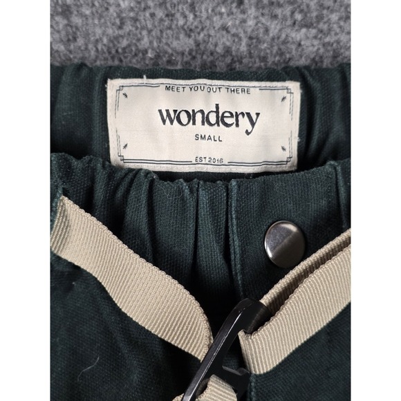 Wondery Isabel Outdoor Pants Size Small Green Cargo Joggers Stretch Hiking - Picture 6 of 11